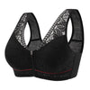 Front Zipper Lace Sports Bra